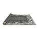 Sideview of Abstract Gray Modern Rug, abs1887gry