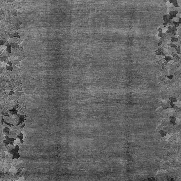 Machine Washable Abstract Gray Modern Rug, wshabs1889gry