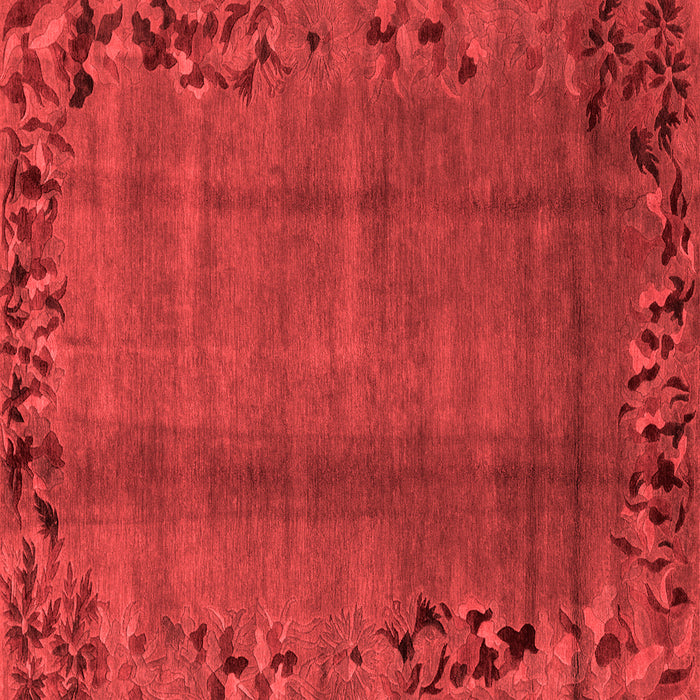Abstract Red Modern Rug, abs1889red