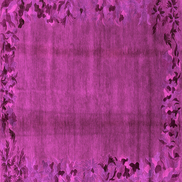 Square Abstract Pink Modern Rug, abs1889pnk