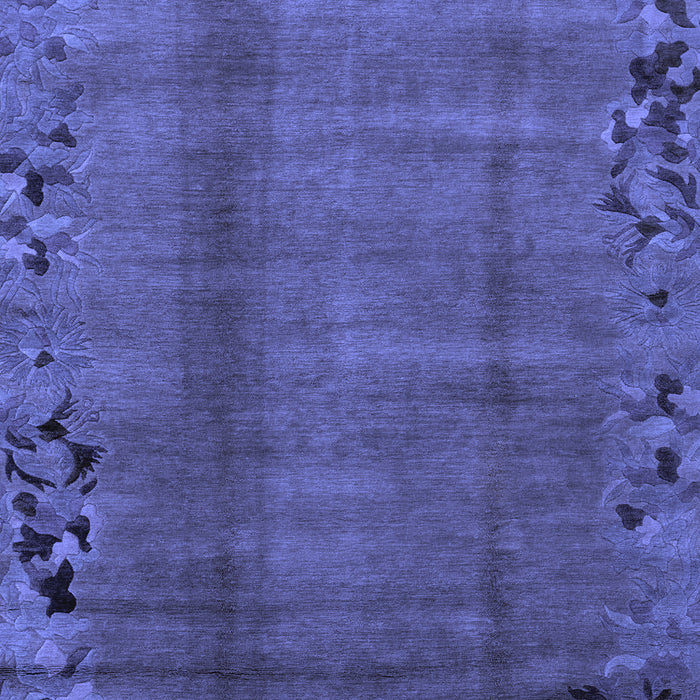 Machine Washable Abstract Blue Modern Rug, wshabs1889blu