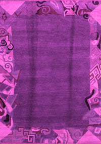 Abstract Pink Modern Rug, abs1890pnk