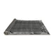 Sideview of Abstract Gray Modern Rug, abs1890gry