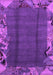 Machine Washable Abstract Purple Modern Area Rugs, wshabs1890pur