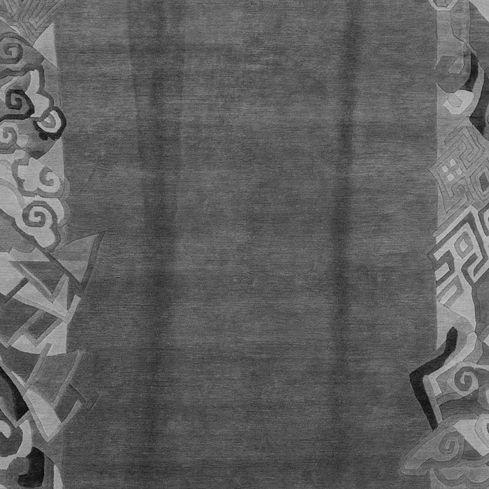 Abstract Gray Modern Rug, abs1890gry