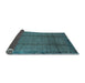 Sideview of Abstract Light Blue Modern Rug, abs1891lblu