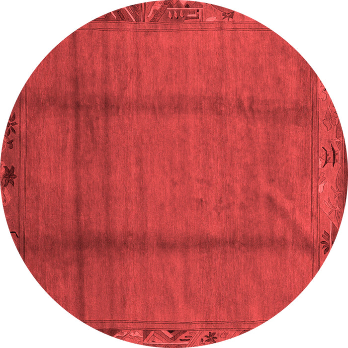 Abstract Red Modern Rug, abs1891red