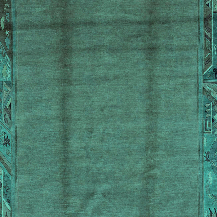 Abstract Turquoise Modern Rug, abs1891turq