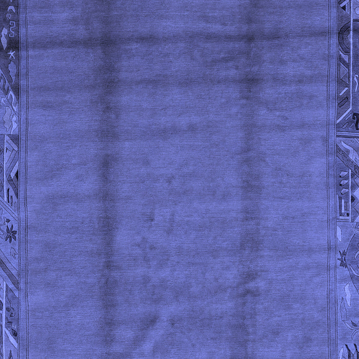 Abstract Blue Modern Rug, abs1891blu