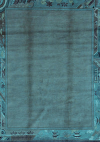 Abstract Light Blue Modern Rug, abs1891lblu