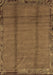 Abstract Brown Modern Rug, abs1891brn