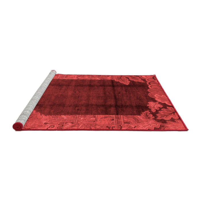 Modern Red Washable Rugs
