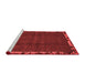 Modern Red Washable Rugs