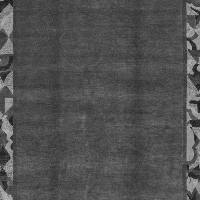 Abstract Gray Modern Rug, abs1893gry