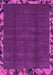 Abstract Pink Modern Rug, abs1893pnk