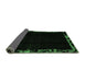 Sideview of Abstract Emerald Green Modern Rug, abs1894emgrn