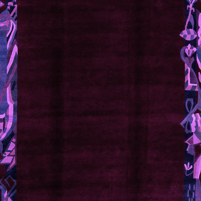 Abstract Purple Modern Rug, abs1894pur
