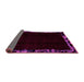 Sideview of Abstract Pink Modern Rug, abs1894pnk