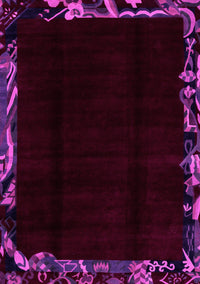 Abstract Pink Modern Rug, abs1894pnk