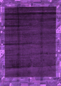 Abstract Purple Modern Rug, abs1895pur