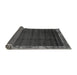 Sideview of Abstract Gray Modern Rug, abs1895gry