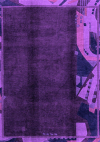 Abstract Purple Modern Rug, abs1896pur