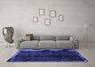Machine Washable Abstract Blue Modern Rug in a Living Room, wshabs1896blu