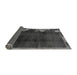 Sideview of Abstract Gray Modern Rug, abs1897gry