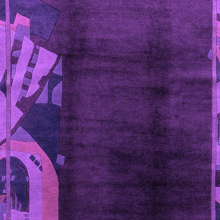 Abstract Purple Modern Rug, abs1897pur