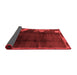 Abstract Red Modern Area Rugs