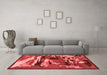 Modern Red Washable Rugs