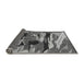 Sideview of Abstract Gray Modern Rug, abs1899gry