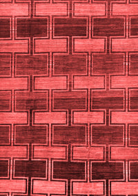 Abstract Red Modern Rug, abs189red