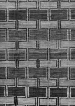 Abstract Gray Modern Rug, abs189gry