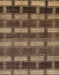 Abstract Bakers Brown Modern Rug, abs189