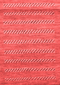 Abstract Red Modern Rug, abs18red