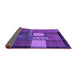 Sideview of Abstract Purple Modern Rug, abs1900pur