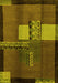 Machine Washable Abstract Yellow Modern Rug, wshabs1900yw