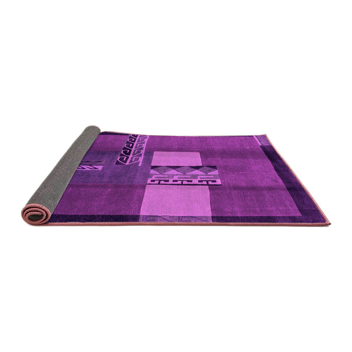 Sideview of Abstract Pink Modern Rug, abs1900pnk