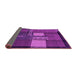 Sideview of Abstract Pink Modern Rug, abs1900pnk