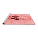 Modern Red Washable Rugs