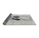 Sideview of Abstract Gray Modern Rug, abs1903gry