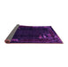 Sideview of Abstract Pink Modern Rug, abs1904pnk