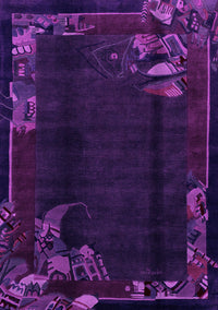 Abstract Pink Modern Rug, abs1904pnk