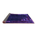 Sideview of Abstract Purple Modern Rug, abs1904pur