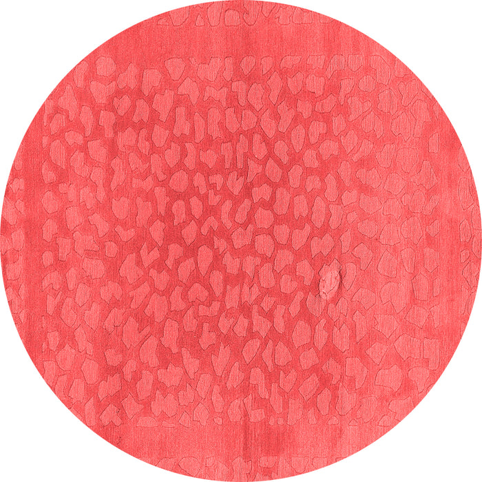 Machine Washable Abstract Red Modern Rug, wshabs1906red