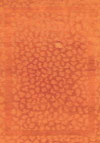 Abstract Orange Modern Rug, abs1906org