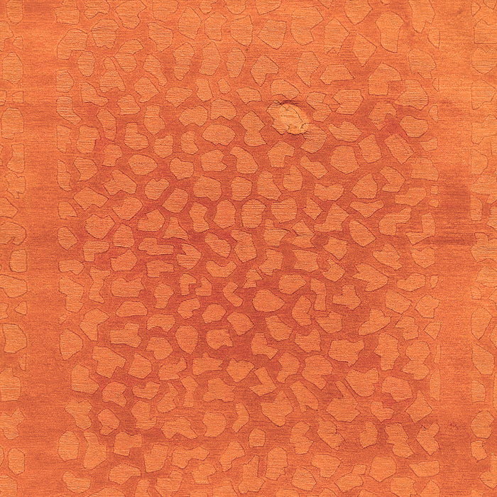Abstract Orange Modern Rug, abs1906org