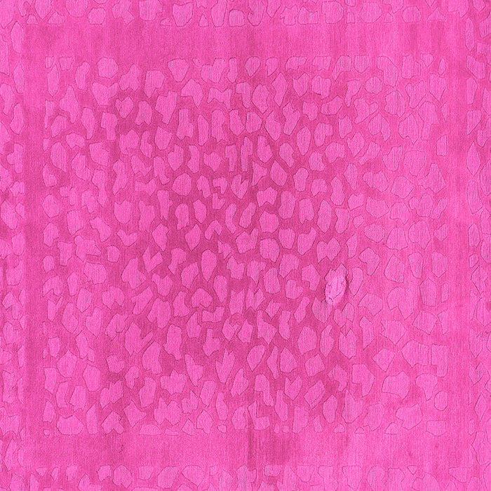 Square Machine Washable Abstract Pink Modern Rug, wshabs1906pnk
