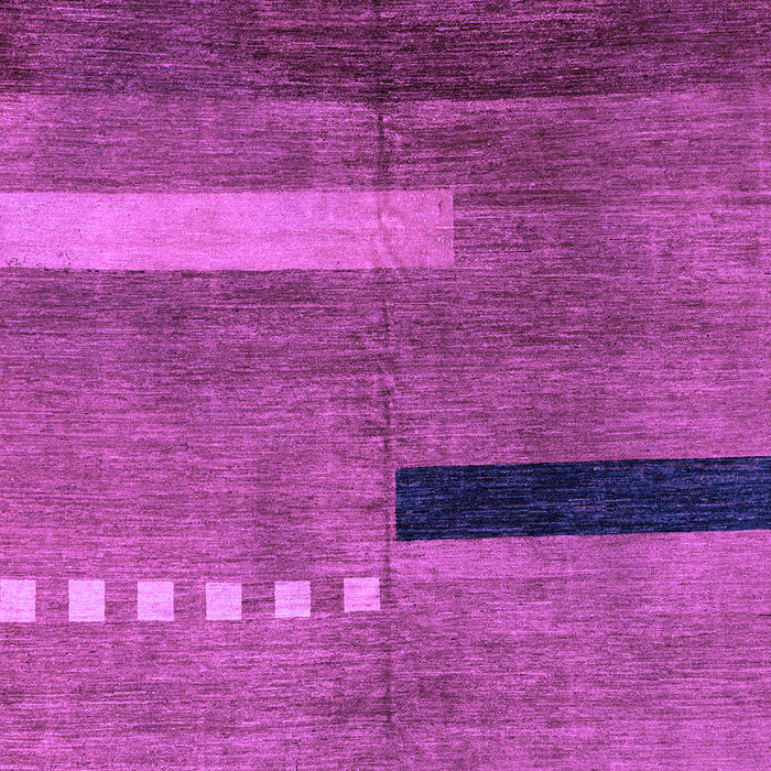 Machine Washable Abstract Purple Modern Area Rugs, wshabs1907pur